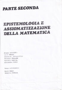 GIACINTO PLESCIA Epistemologia e Assiomatizzazione della Matematica, parte II